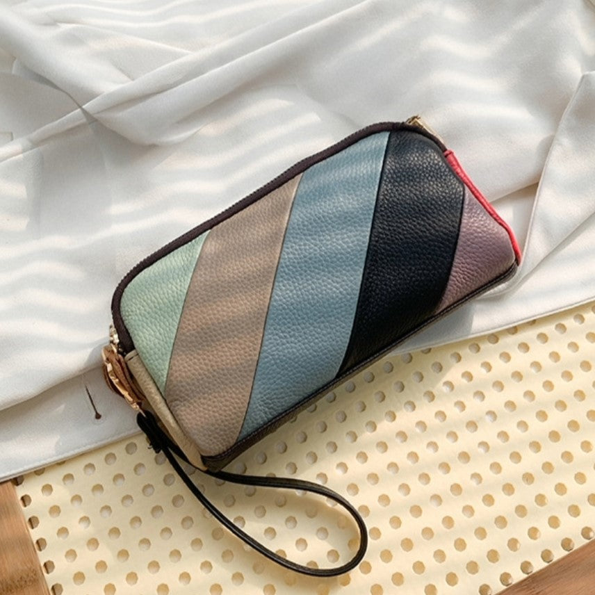Siena Colorblock Leather Crossbody Bag