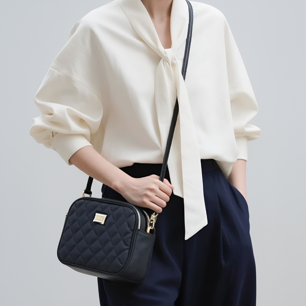 Dana Quilted Crossbody Bag
