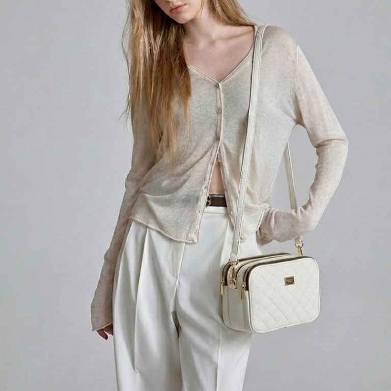 Dana Quilted Crossbody Bag