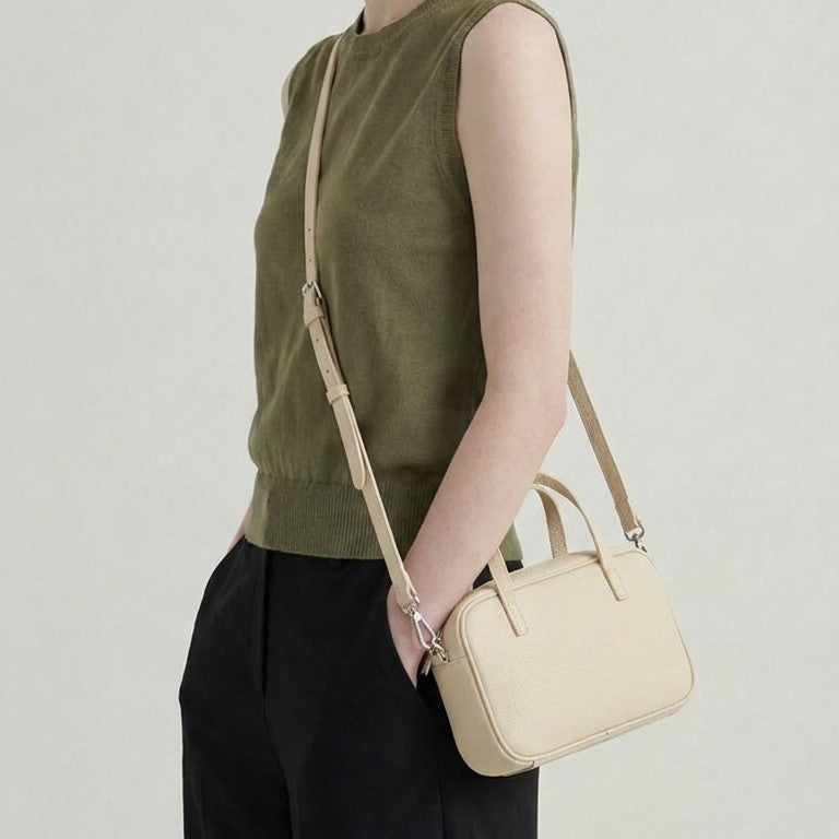 Emery Leather Mini Crossbody Bag