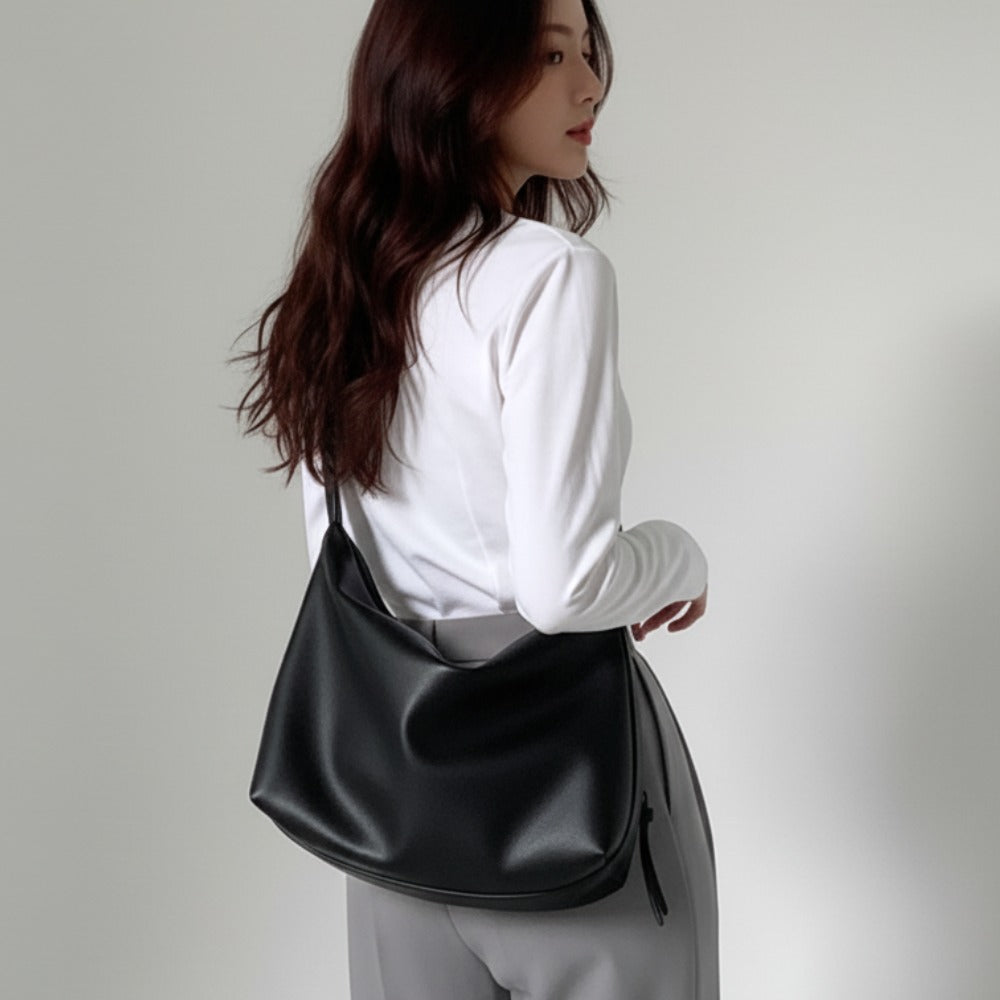 Nora Slouchy Shoulder Bag