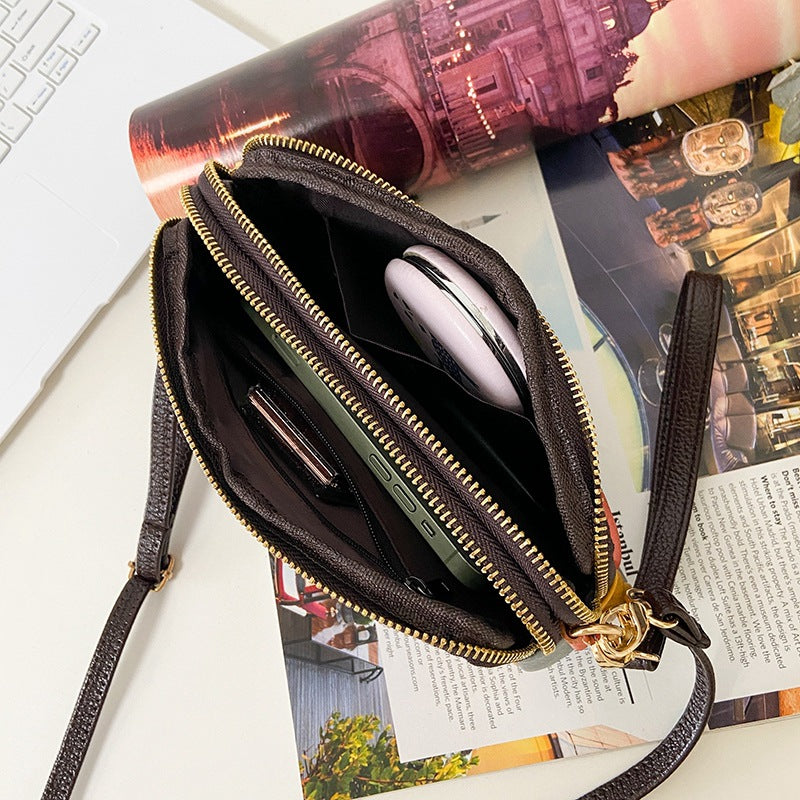 Siena Colorblock Leather Crossbody Bag
