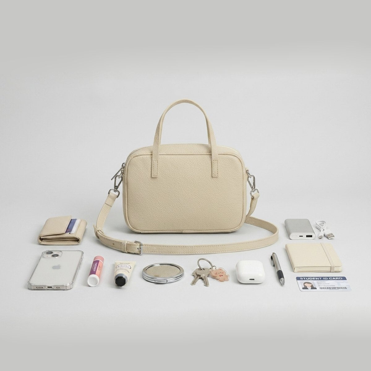 Emery Leather Mini Crossbody Bag