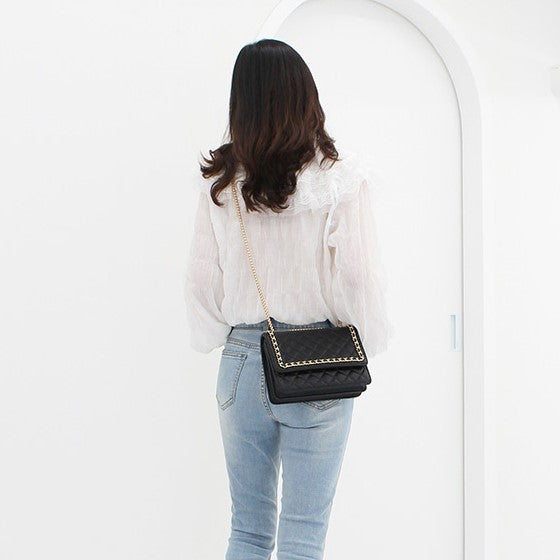 Camille Quilted Chain Bag