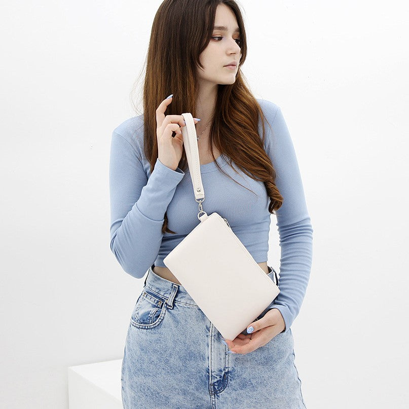 Avery Minimal Clutch Bag