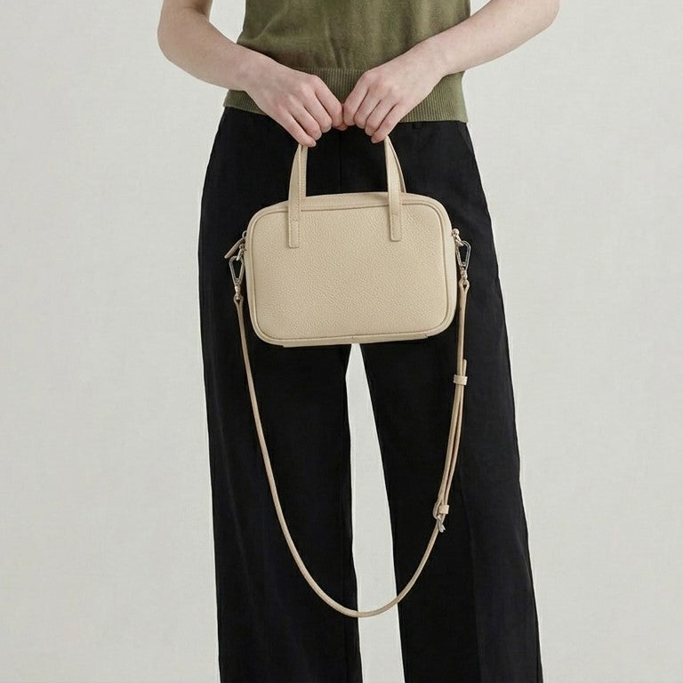 Emery Leather Mini Crossbody Bag
