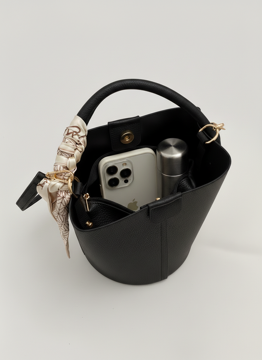 Amelie Mini Bucket Tote Bag