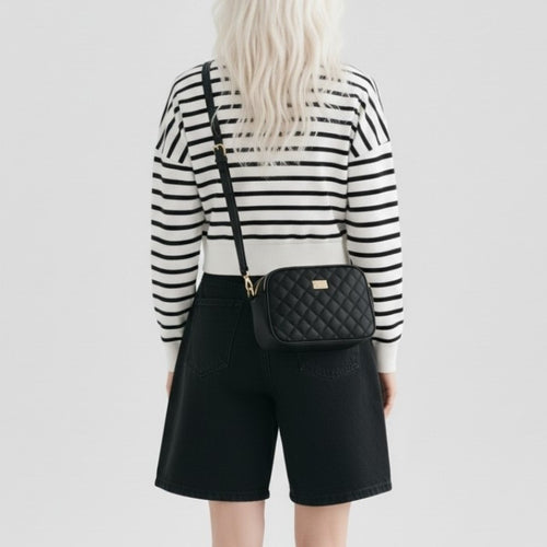 Dana Quilted Crossbody Bag