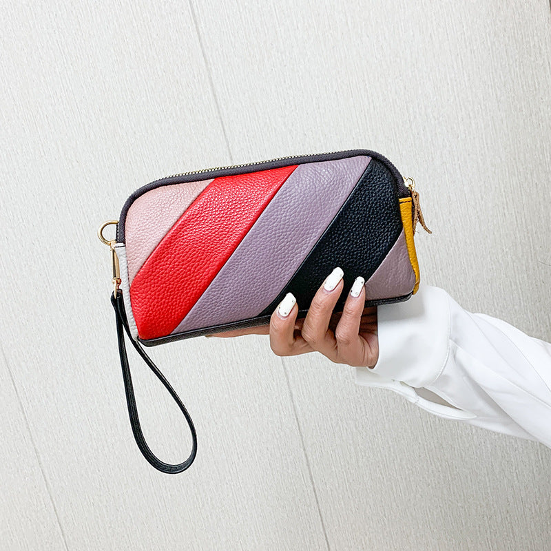 Siena Colorblock Leather Crossbody Bag