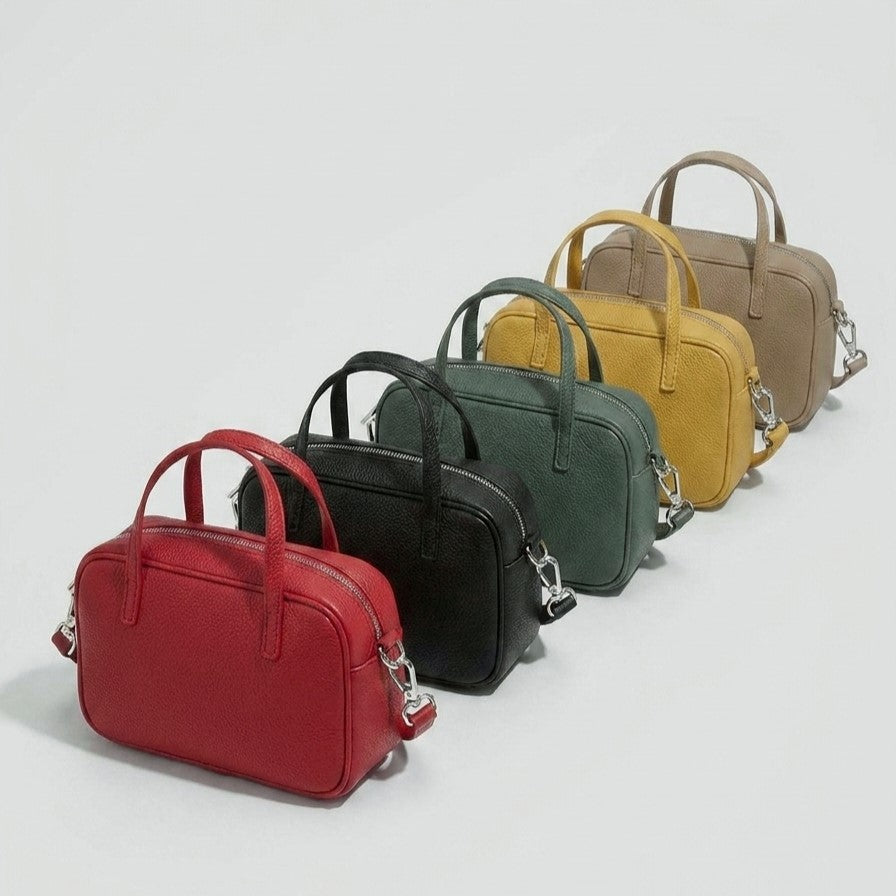 Emery Leather Mini Crossbody Bag