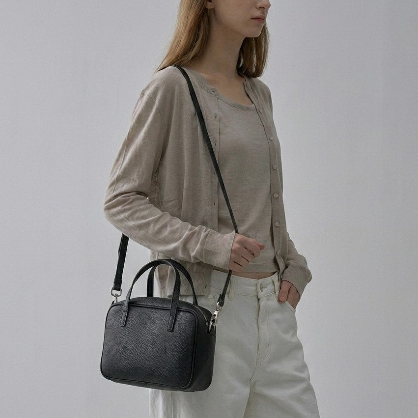 Emery Leather Mini Crossbody Bag