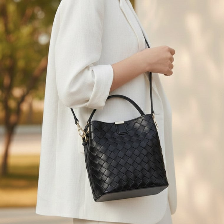 Sophia Woven Crossbody Bag