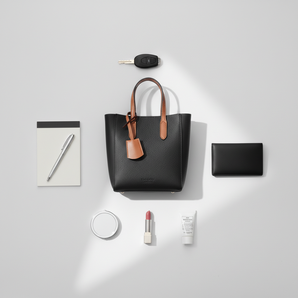 Noelle Leather Bucket Tote Bag