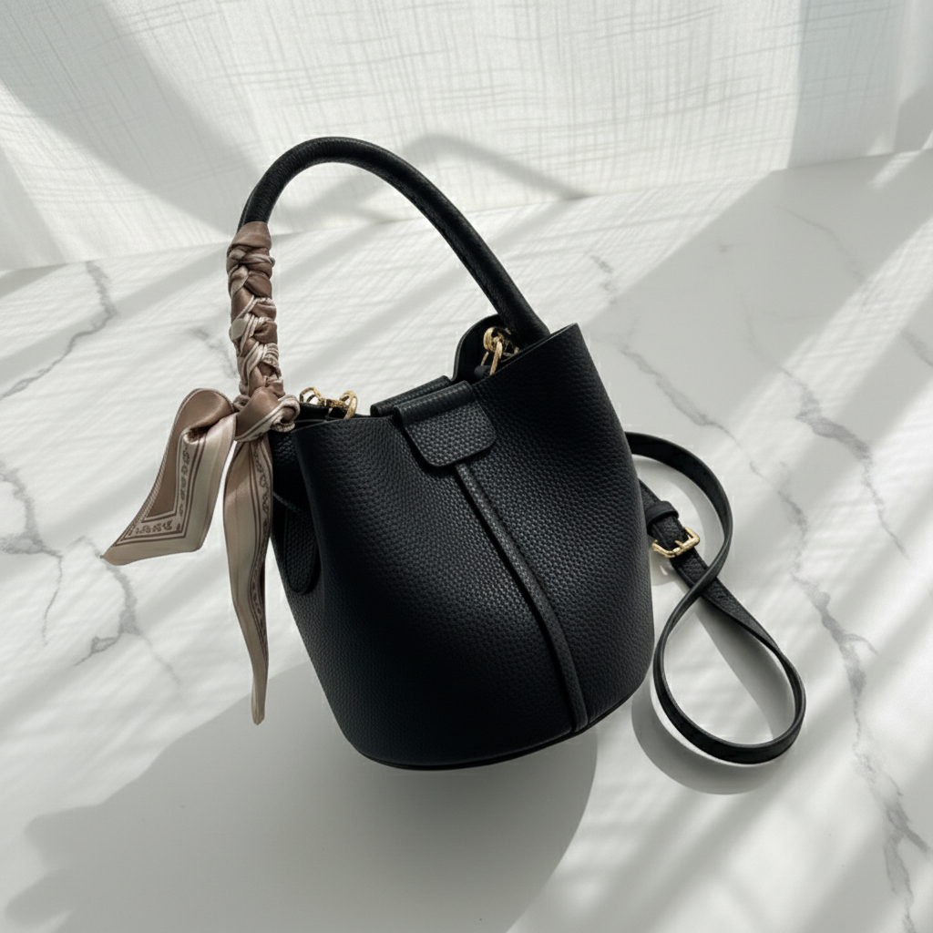 Amelie Mini Bucket Tote Bag
