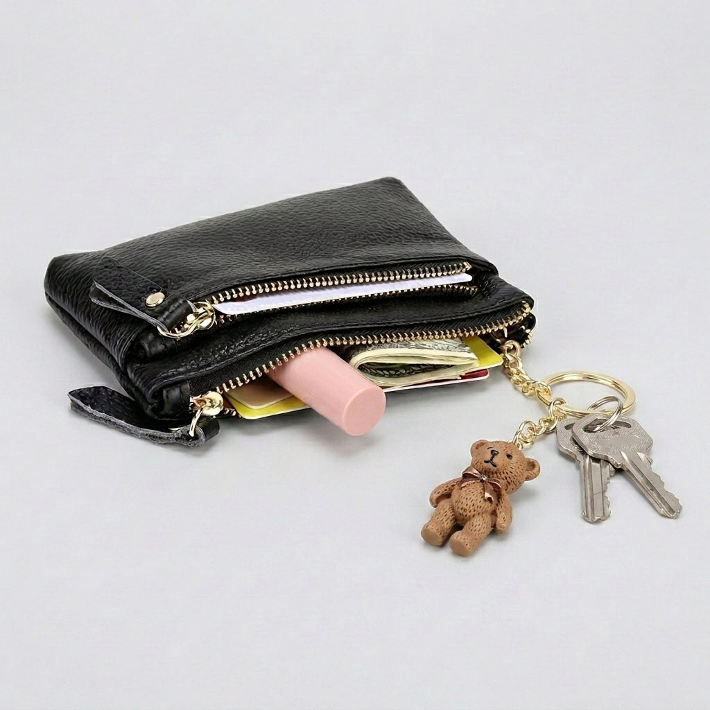 Mila Leather Card Holder Wallet