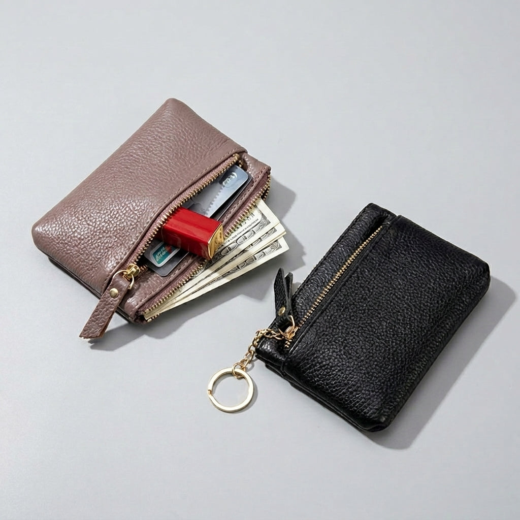 Mila Leather Card Holder Wallet