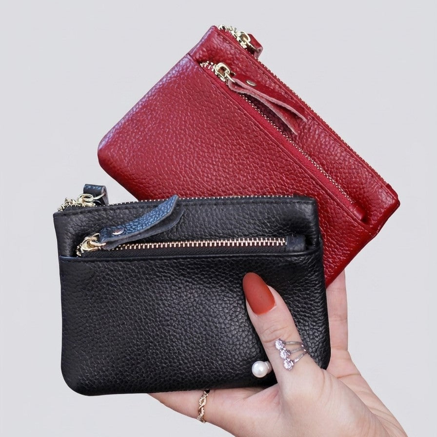 Mila Leather Card Holder Wallet