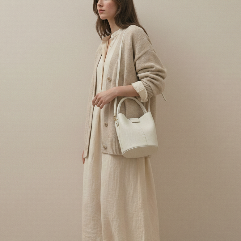 Amelie Mini Bucket Tote Bag