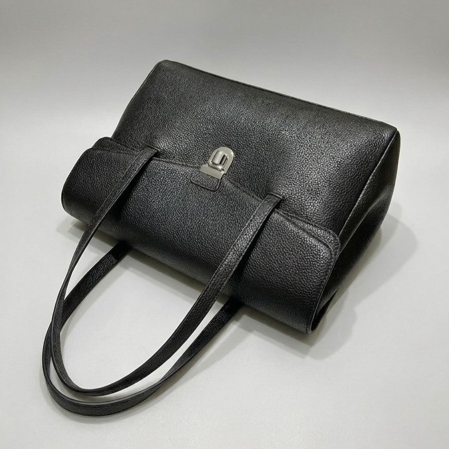 Elena Buckled Shoulder Bag
