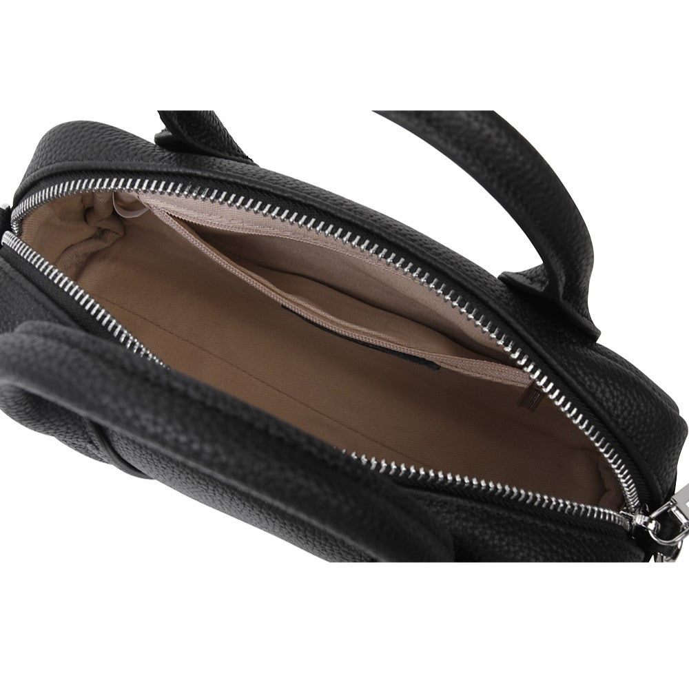 Noa Leather Mini Bowler Bag