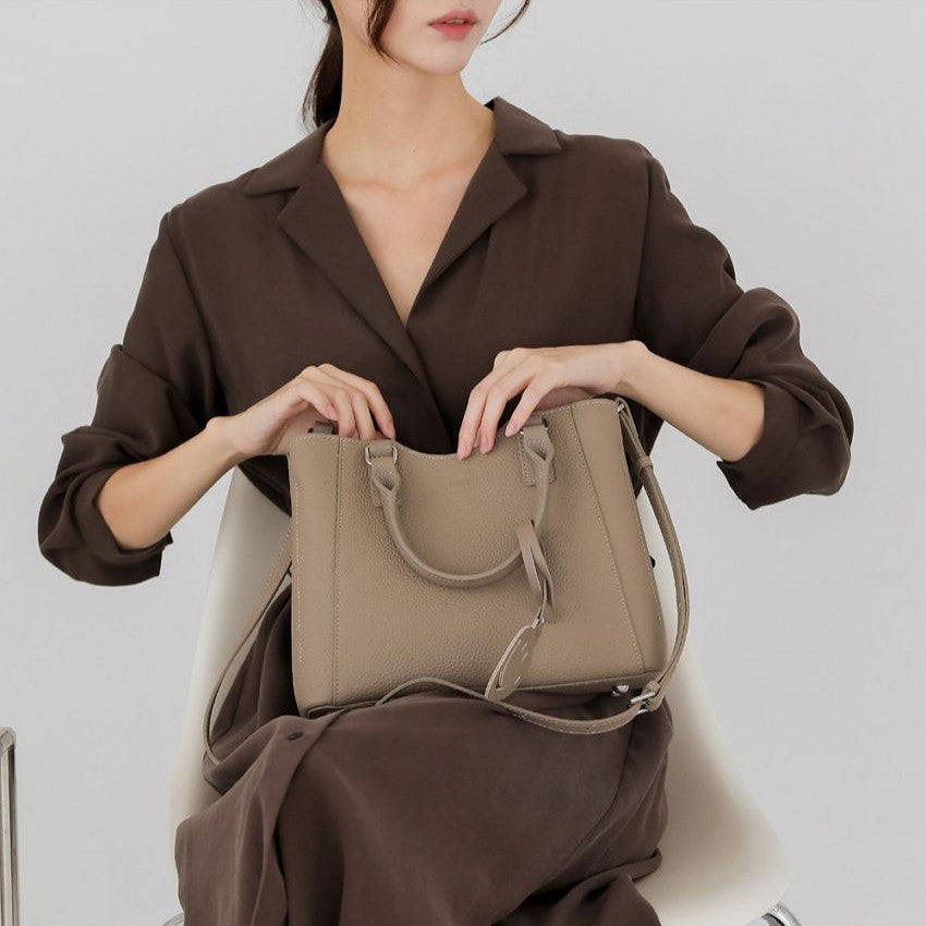 Harper Leather Tote Bag