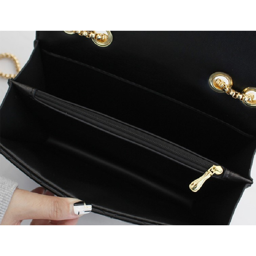 Camille Quilted Chain Bag