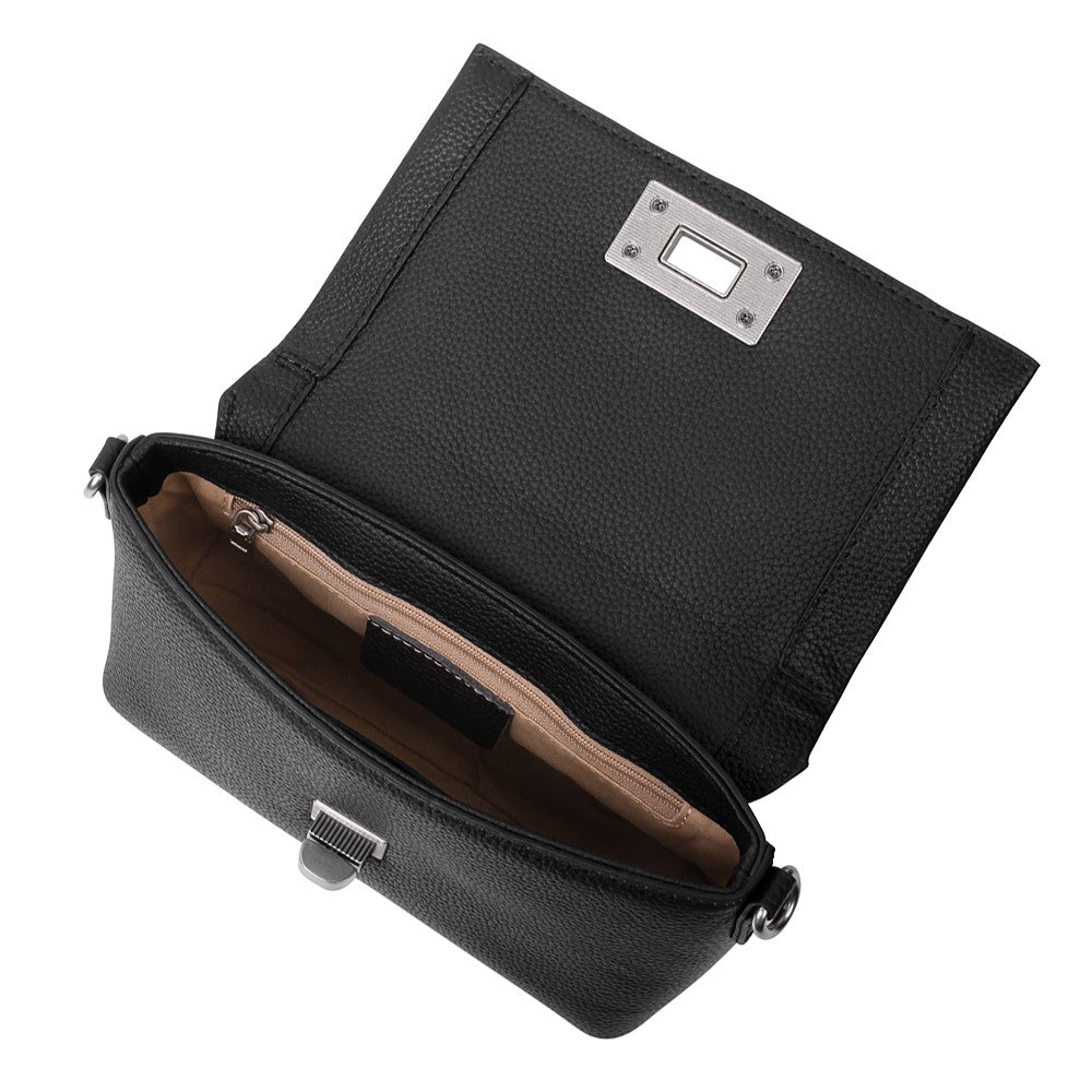 Clara Leather Crossbody Bag