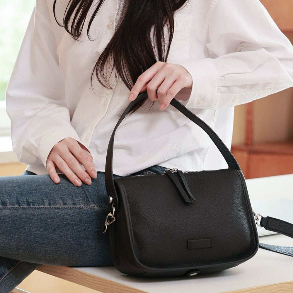 Florence Leather Shoulder Bag