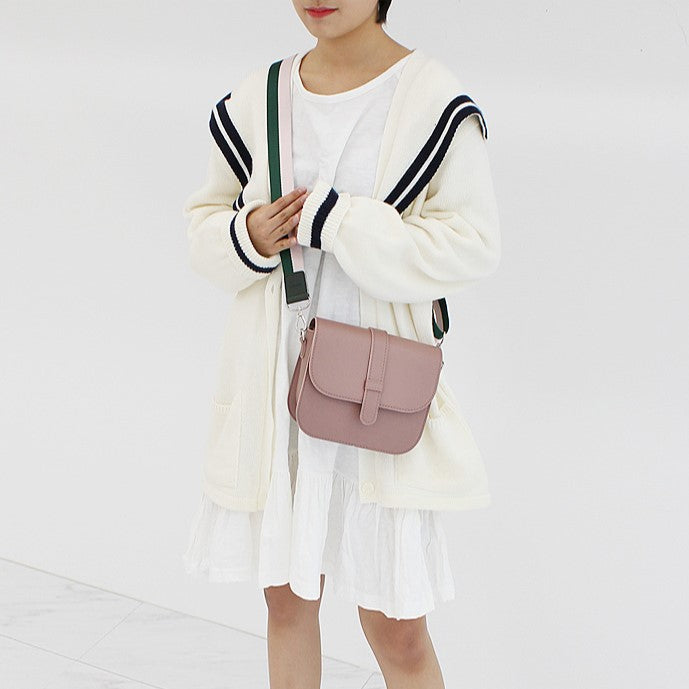 Rielle Wide Strap Crossbody Bag