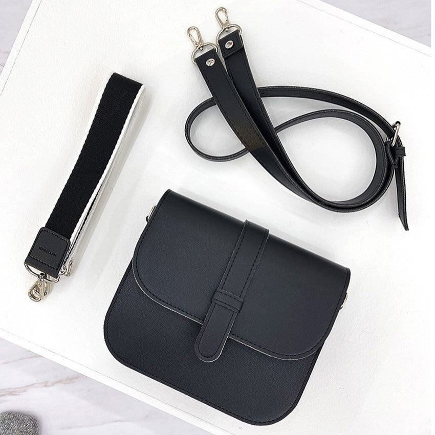 Rielle Wide Strap Crossbody Bag